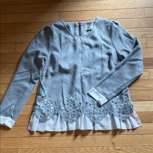 Molly Bracken Heather Gray Sweater